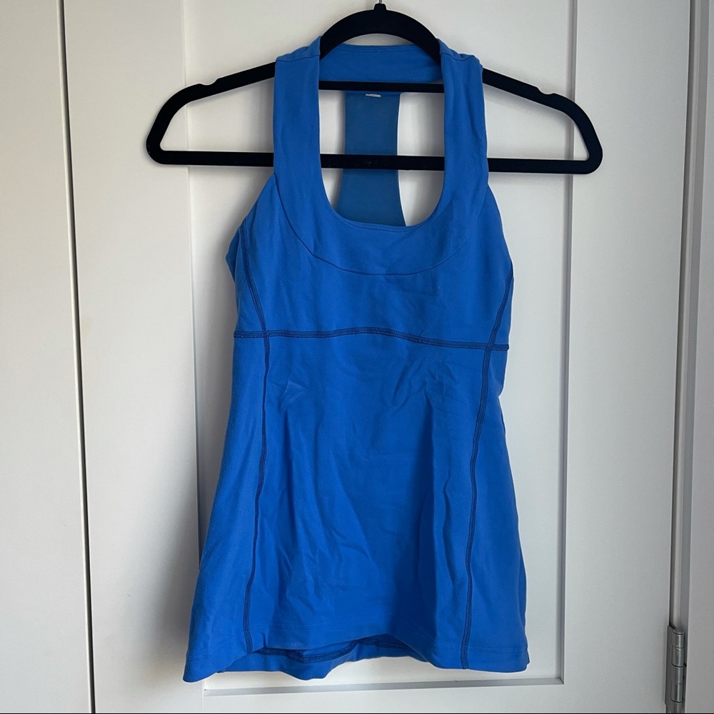lululemon tank with built-in bra